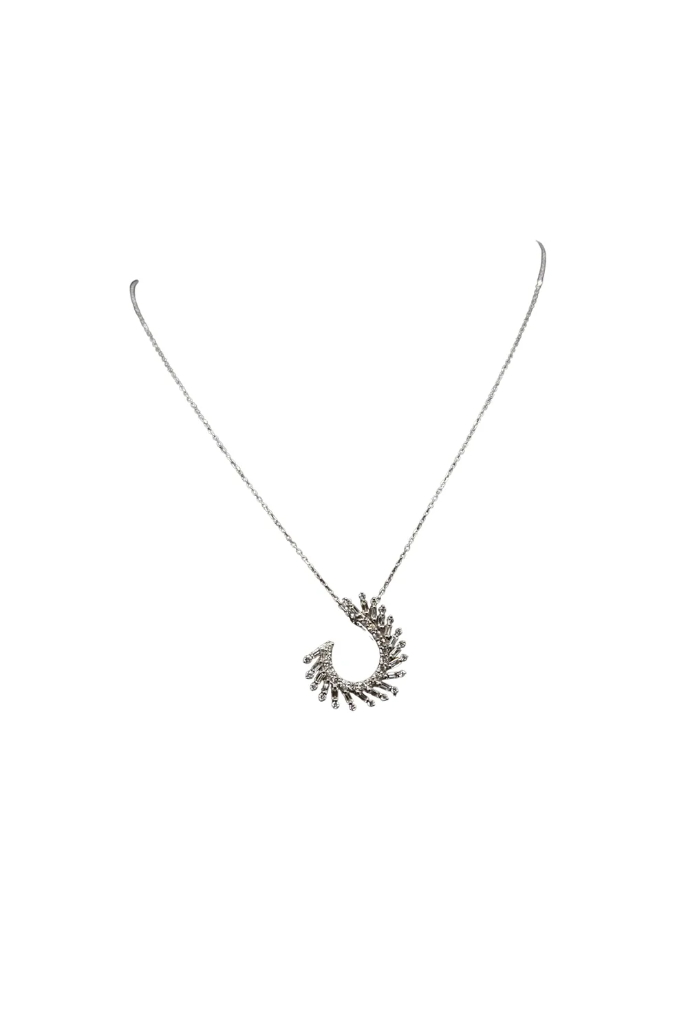 2,05 KARAT SARMAL DİKEN TASARIM PIRLANTA SET
