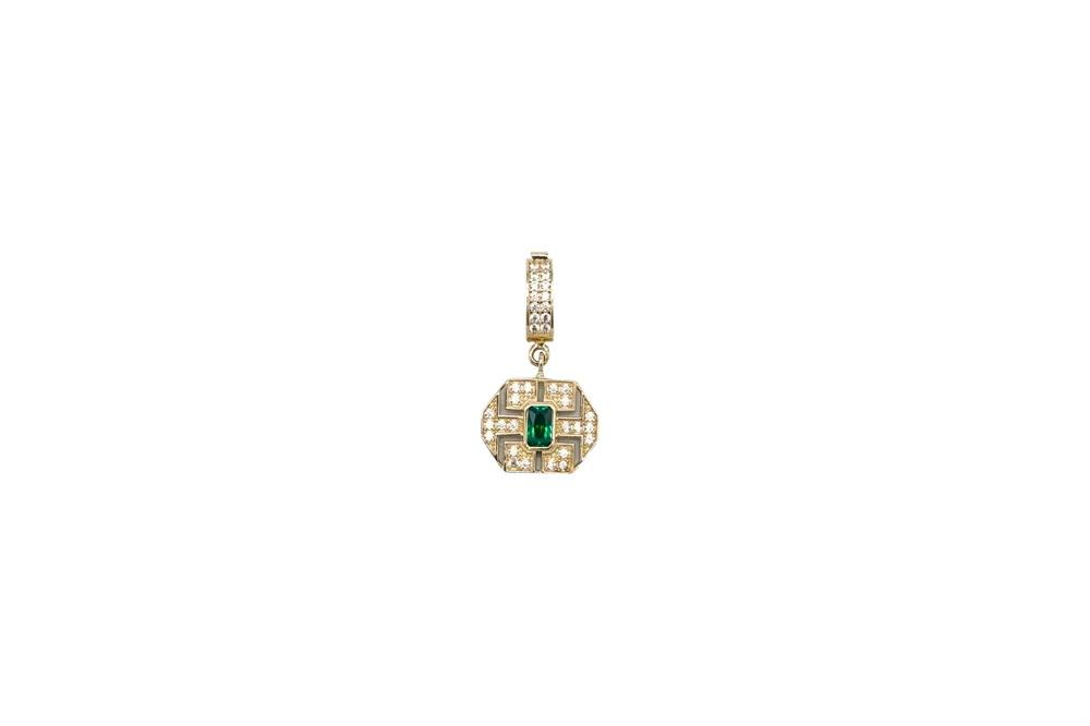 ZİRKONTAŞ ZÜMRÜT CHARM