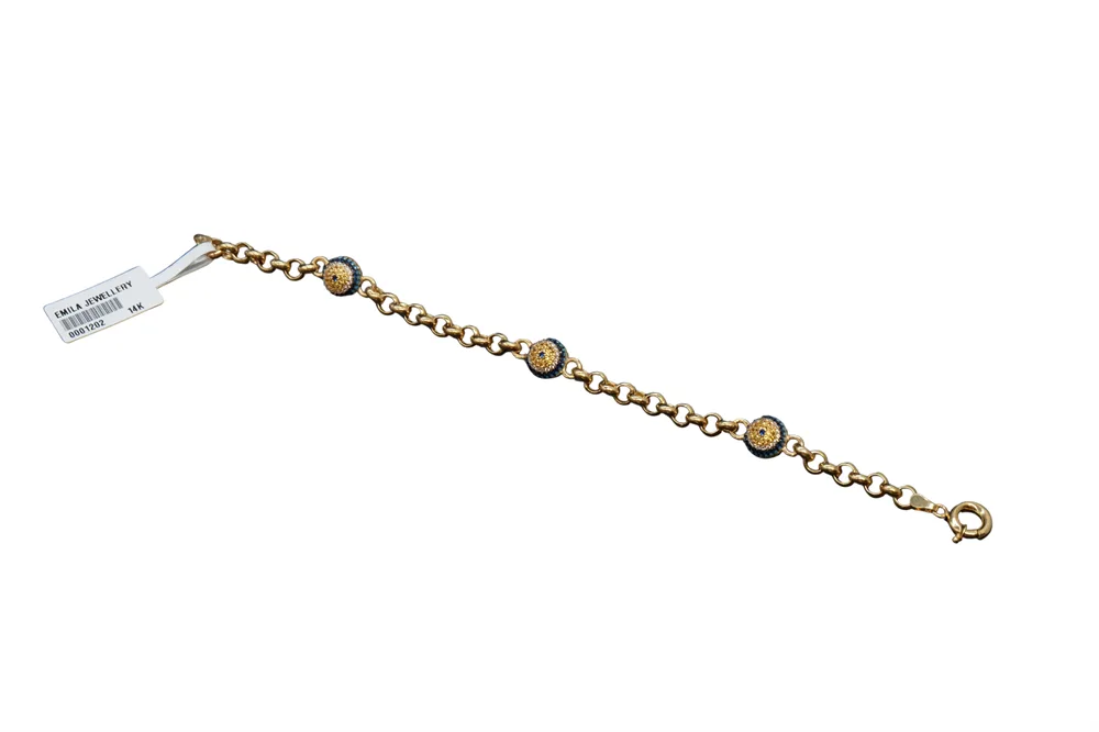 HALKA NAZAR TASARIM LARGE BİLEKLİK
