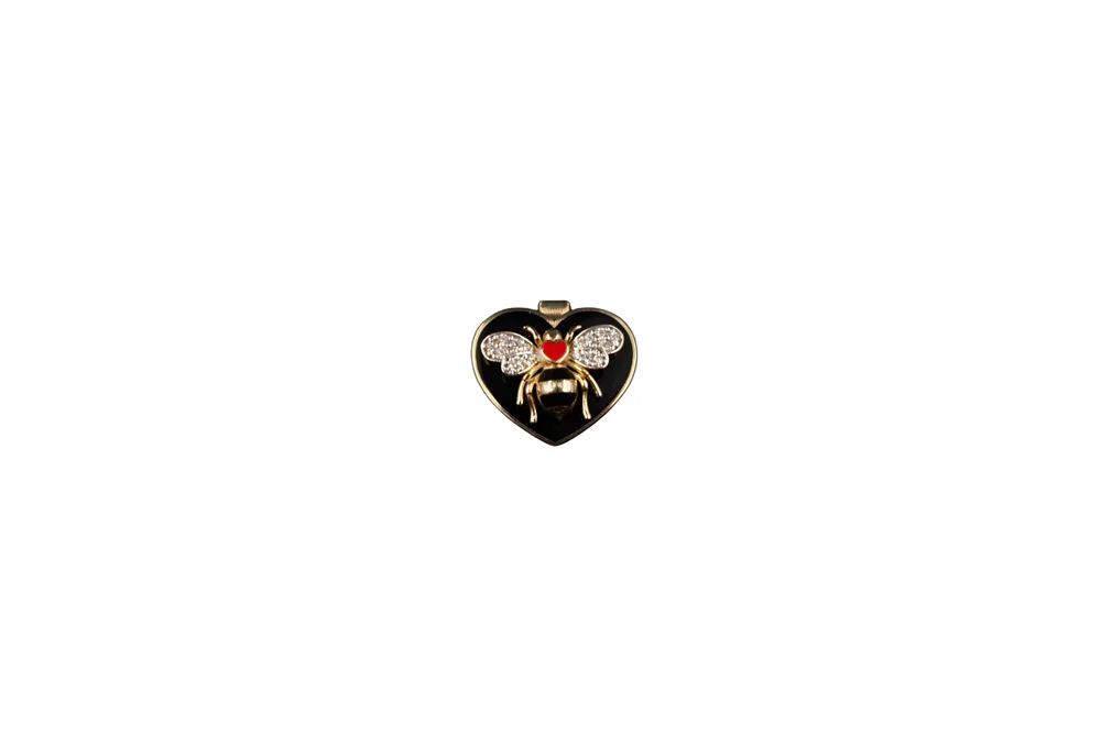 SİYAH KALP ARI CHARM