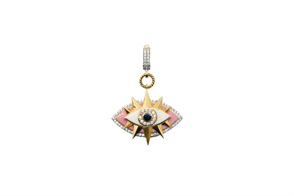 PEMBE GÖZ CHARM
