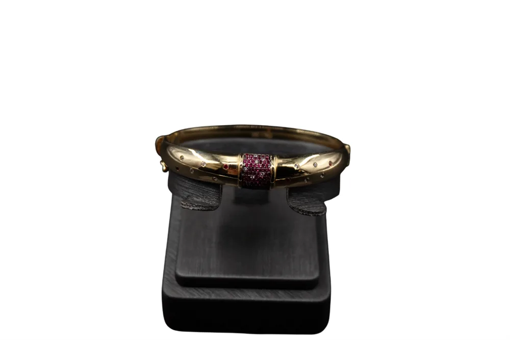 ZİRKONTAŞ YAKUT TASARIM KELEPÇE